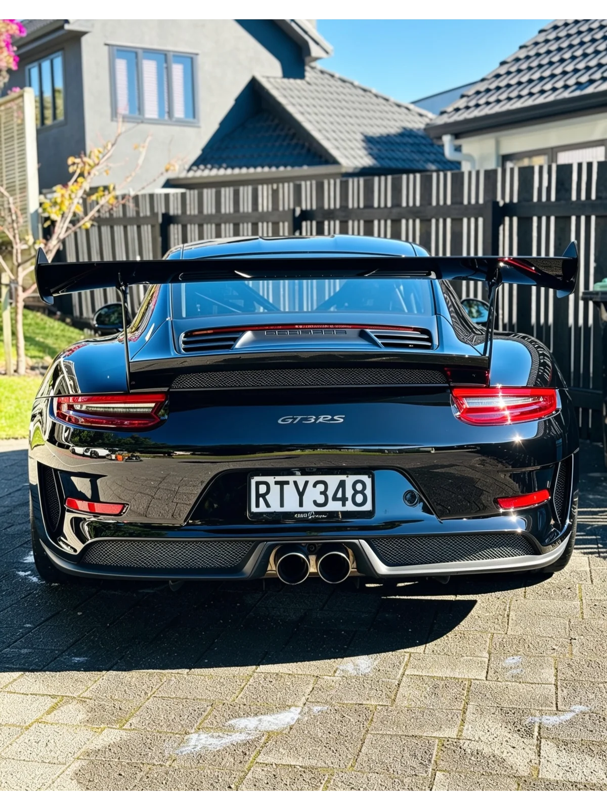 Porsche GT3 RS rear ceramic coating Bay of Plenty